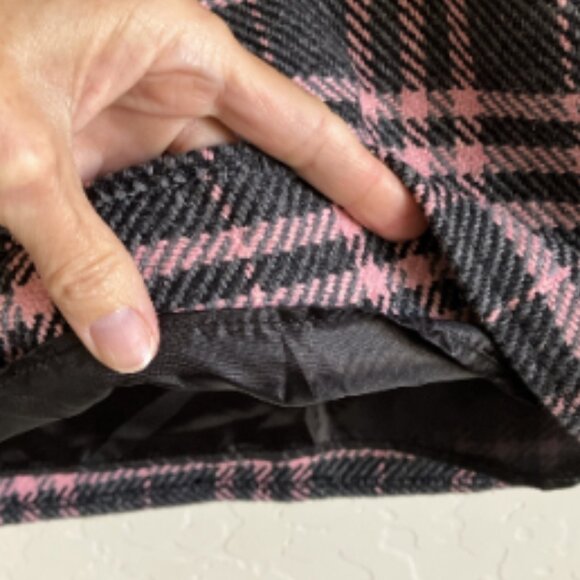 Pink Plaid Skirt 8 - Picture 4 of 12